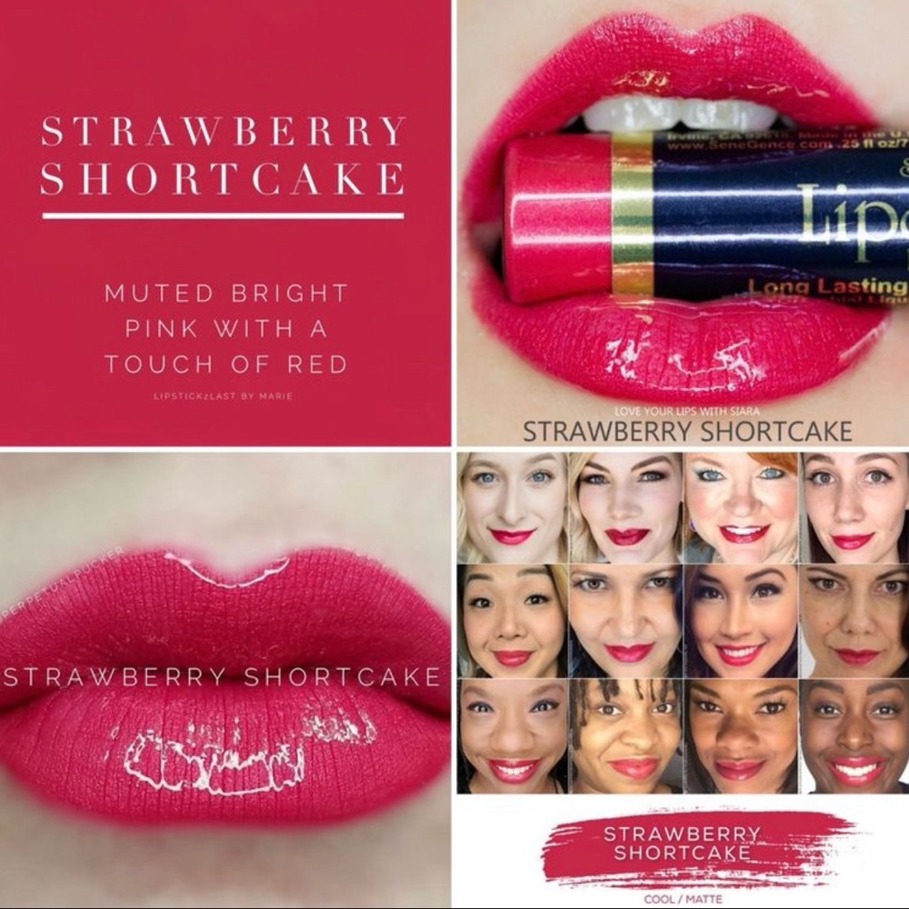 ✨ 2/$27- 3/$40 - 4/$50 or buy more and save more! ✨Strawberry Shortcake LipSense